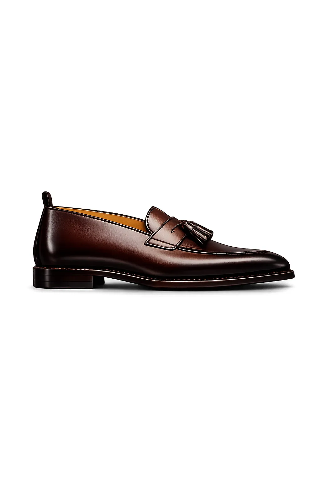 Tassel Loafer Cognac