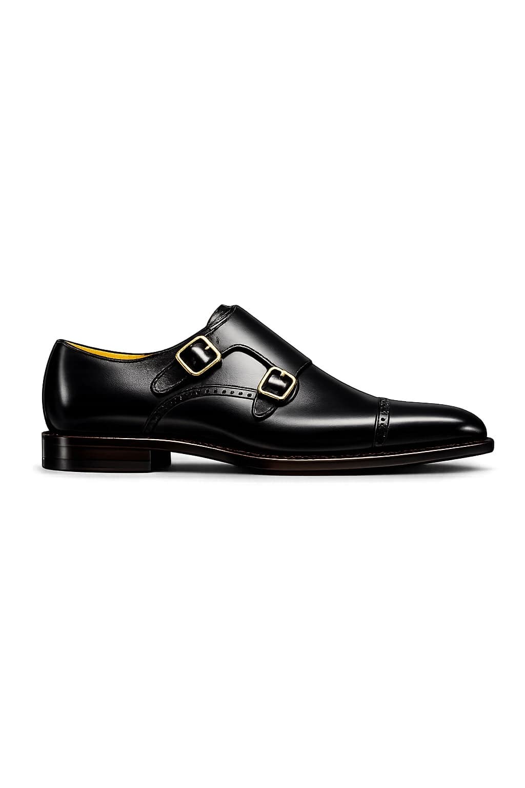Double Monk Strap Negro